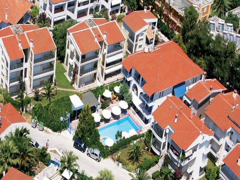 Makedonia Sky Hotel ฮานิโอติ ภายนอก รูปภาพ